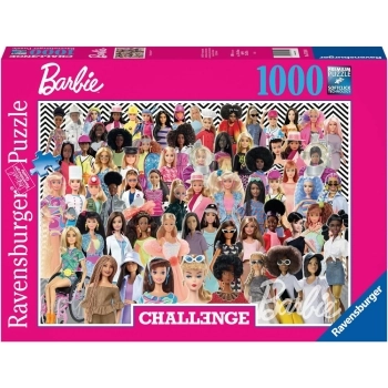 challenge barbie - puzzle 1000 pezzi