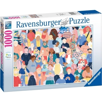 gente di puzzle - puzzle 1000 pezzi