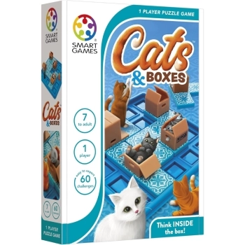 cats and boxes - gatti in scatola - rompicapo a livelli con 60 sfide