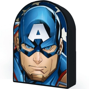 marvel captain america - 3d puzzle in a tin - puzzle 300 pezzi