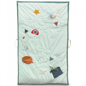 tappeto gioco e sacco nanna 140x85cm joe