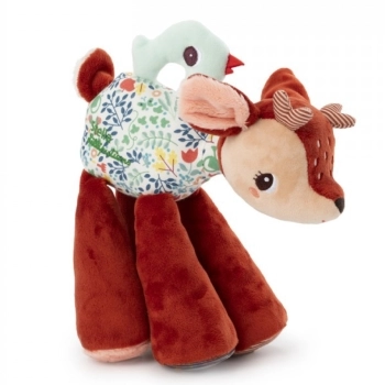stella al galoppo -  peluche sonoro cerbiatto 24cm