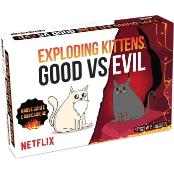 exploding kittens - good vs evil