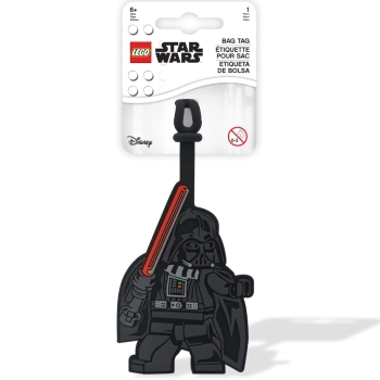lego bag tag darth vader