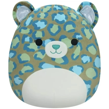 squishmallows - enos il leopardo - peluche 30cm