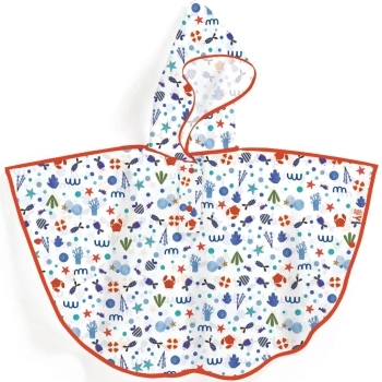 mantellina da pioggia oceano taglia 3-5 anni