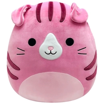 squishmallows - geraldine scottish fold cat - peluche 40cm