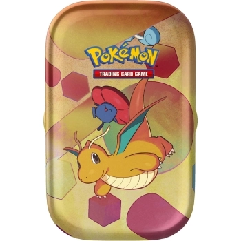 pokemon gcc - scarlatto e violetto 151 - dragonite e vileplume - 1 mini tin da collezione (ita)