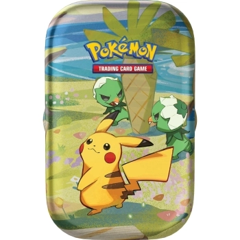 pokemon gcc - mini tin amici di paldea - pikachu e capsakid (ita)
