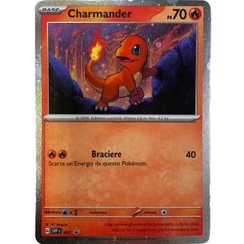 pokemon gcc - scarlatto e violetto 151 - carta promo charmander (ita)