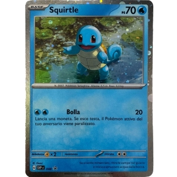 pokemon gcc - scarlatto e violetto 151 - carta promo squirtle (ita)
