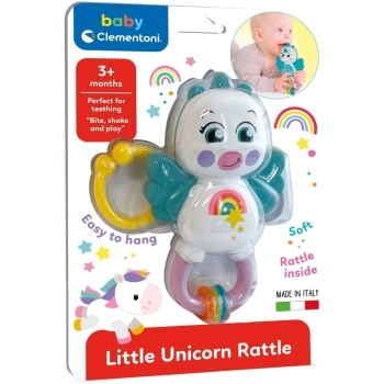 sonaglino little unicorn rattle