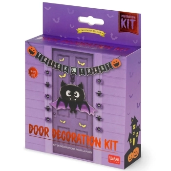 set decorazione porta halloween - trick or treat