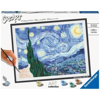 creart - van gogh: notte stellata