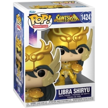 saintseiya: knights of the zodiac - libra shiryu 9cm - funko pop 1424