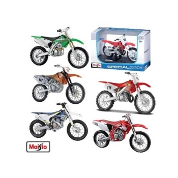 moto cross - 1:18 - modello assortito