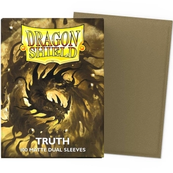 dragon shield standard sleeves - truth dual matte (100 bustine protettive)