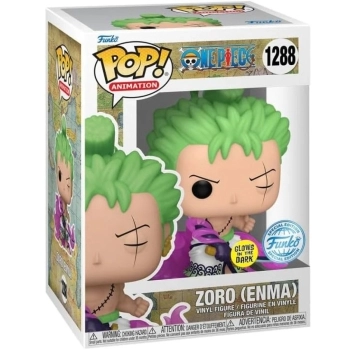 one piece - roronoa zoro (enma) 9cm - funko pop 1288