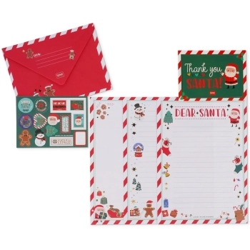 kit per lettera a babbo natale