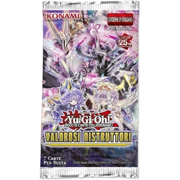 yu-gi-oh! - valiant smasher - bustina singola 7 carte