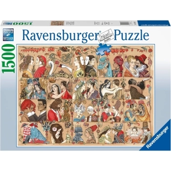 l'amore negli anni - puzzle 1500 pezzi