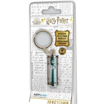 harry potter - keychain 3d - clessidra serpeverde