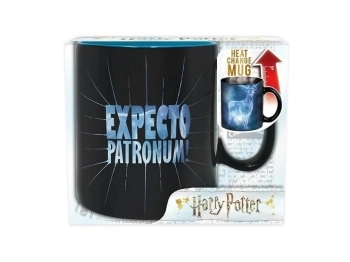 harry potter - tazza termosensibile 460ml - expecto patronum!