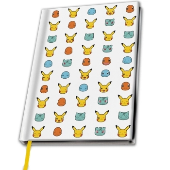 pokemon - notebook a5 - starters
