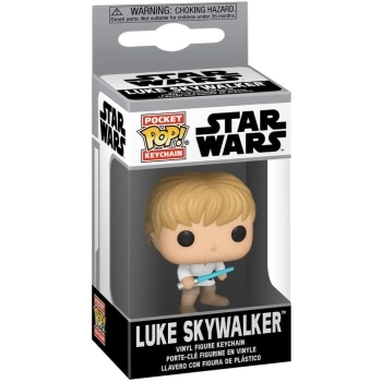 star wars - luke skywalker 4cm - pocket pop keychain - portachiavi