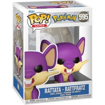 pokemon - rattata 9cm - funko pop 595