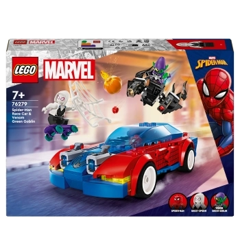 76279 - auto da corsa di spider-man e venom goblin