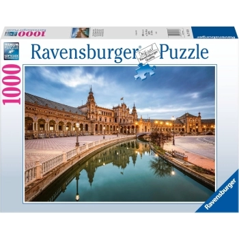 piazza di spagna, siviglia - puzzle 1000 pezzi