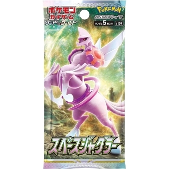 pokemon gcc - pokemon spada e scudo - space juggler s10p - bustina singola 5 carte (kor)