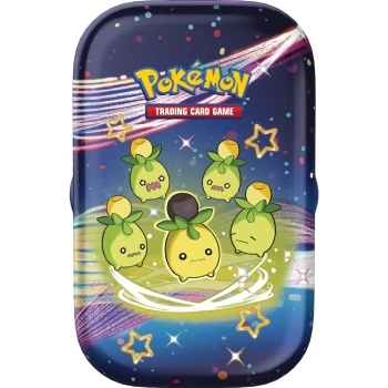 pokemon scarlatto e violetto destino di paldea - smoliv - 1 mini tin con sticker (ita)