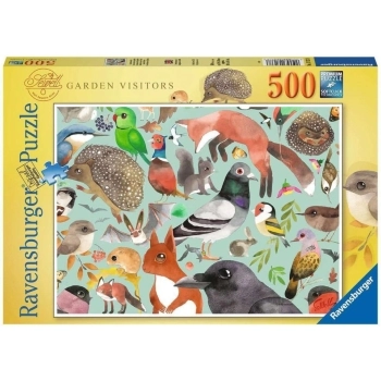 garden visitors - puzzle 500 pezzi