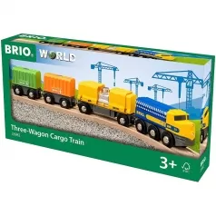 treno merci con tre vagoni