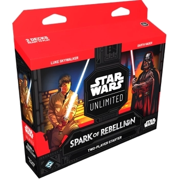 star wars unlimited - spark of rebellion - two player starter set (eng)