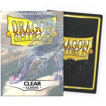 dragon shield standard sleeves - clear classic (100 bustine protettive)