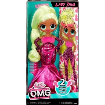 lol surprise omg - lady diva - fashion doll 25cm