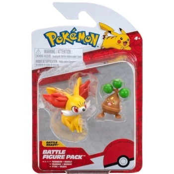 pokemon - battle figure pack - fennekin & bonsly