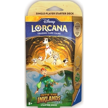 lorcana - into the inklands - ambra & smeraldo - starter deck (eng)