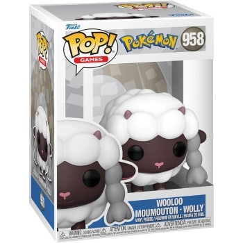 pokemon - wooloo 9cm - funko pop 958