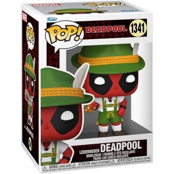 deadpool - deadpool lederhosen 9cm - funko pop 1341