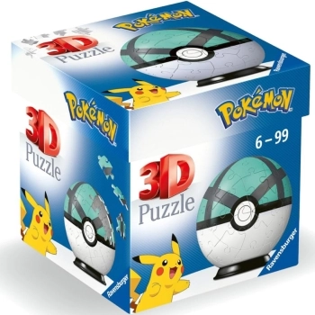 pokemon - netball - puzzle 3d