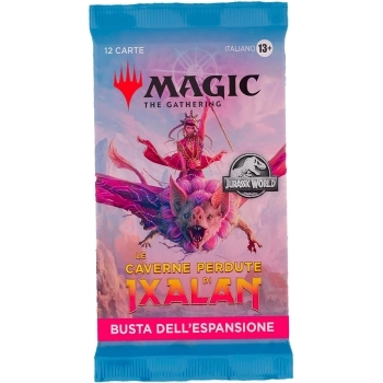 magic the gathering - le caverne perdute di ixalan - bustina singola 15 carte (ita)
