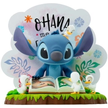 disney: stitch - stitch ohana - statua 10cm