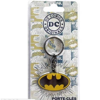 dc comics - keychain - batman logo