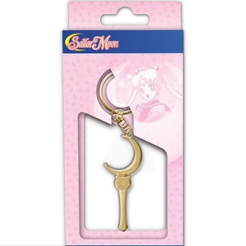 sailor moon - keychain 3d - moon stick