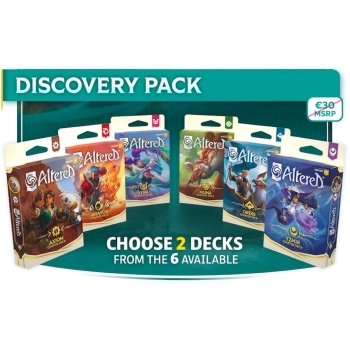 altered - discovery pack - 2 starter deck - kickstarted edition (inglese)
