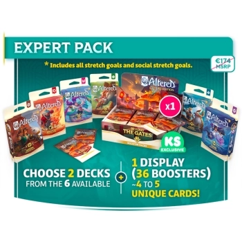 altered - expert pack - 2 starter deck, 1 box - kickstarted exclusive (inglese)